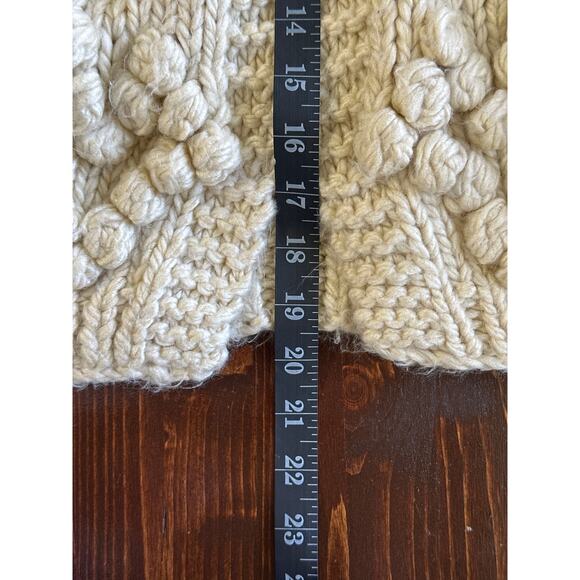 Chicwish NWOT Knit Your Love Bobble Cardigan Sweater M Cream Coquette Soft Girl - Picture 10 of 12